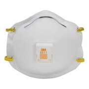 3M 3M 547005 Sanding; Drywall & Fiberglass Respirator with Valve - N95; NIOSH Approved - Model No. 8511HA1-A 547005